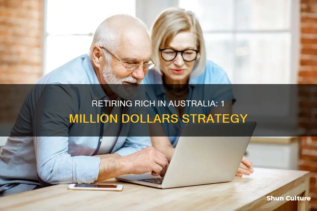 how to retire on 1 million dollars australia
