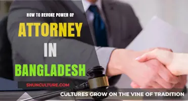 Revoke Power of Attorney in Bangladesh: A Step-by-Step Legal Guide