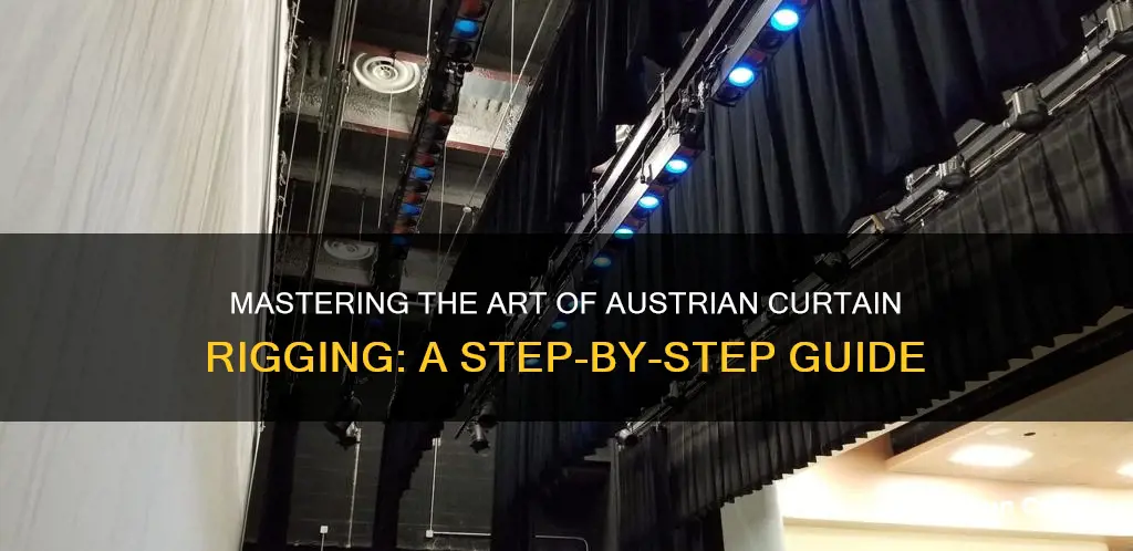 how to rig an austrian curtain