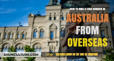 Dialing 1300 Numbers in Australia: A Guide for Overseas Callers