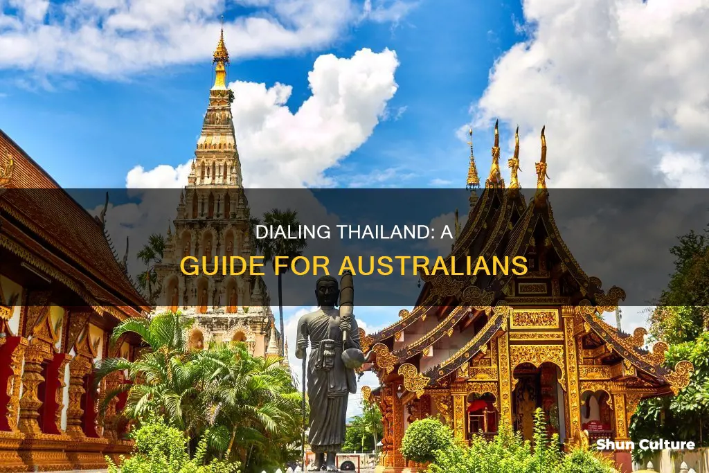 how to ring thailand mobile number from australia
