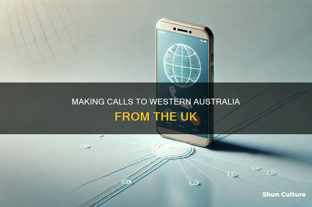 how to ring western australia from uk