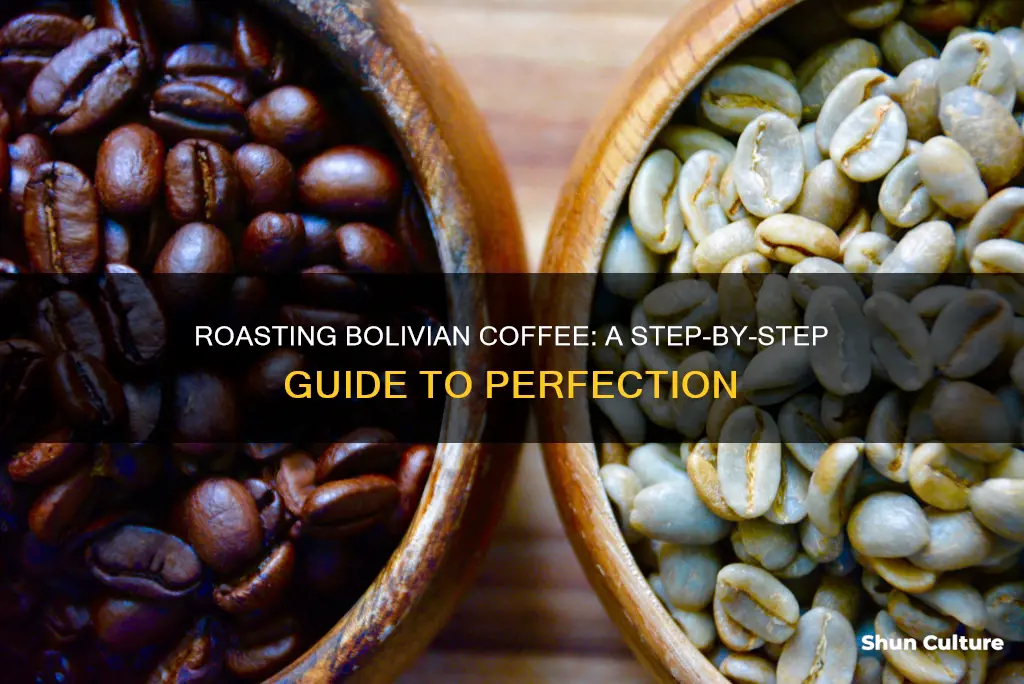 how to roast bolivian coffee