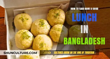 Enjoying a Delicious Lunch in Bangladesh: Tips and Phrases to Use