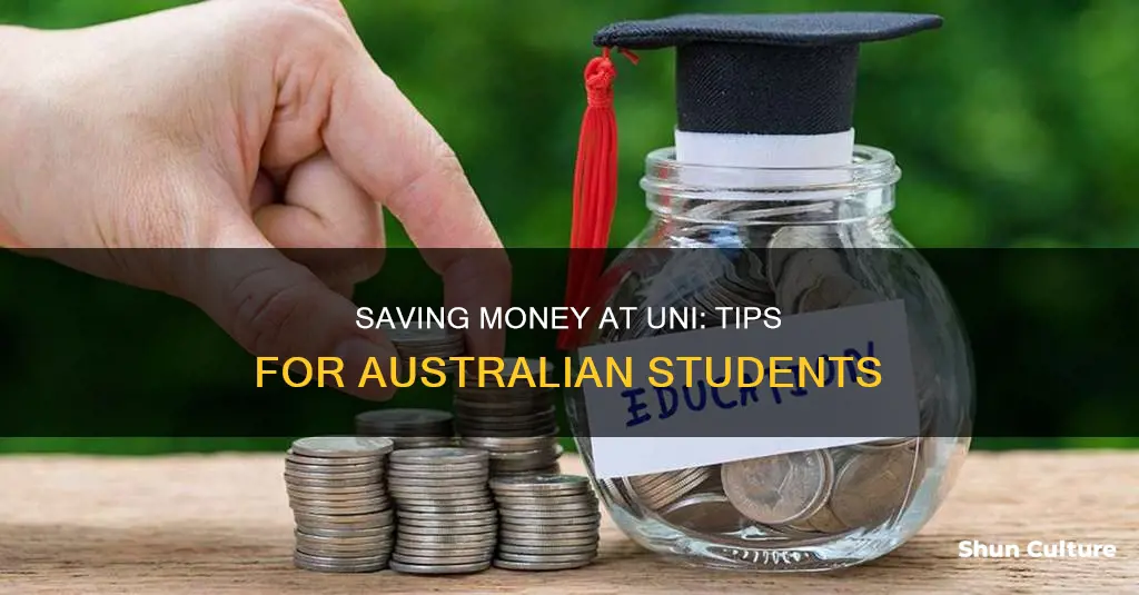 how to save money at uni australia