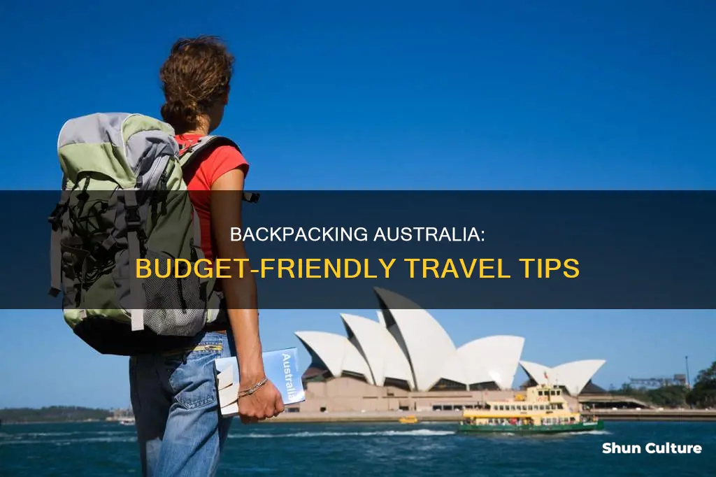 how to save money backpacking in australia