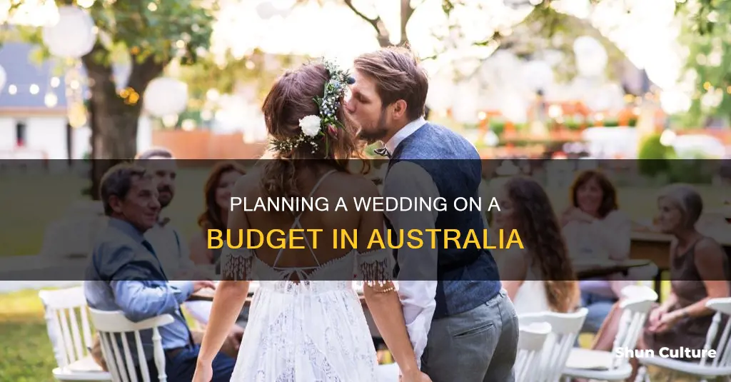 how to save money on a wedding australia