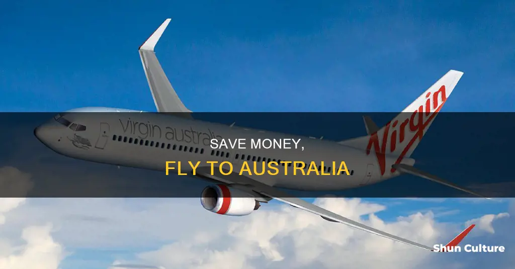 how to save money on flights to australia