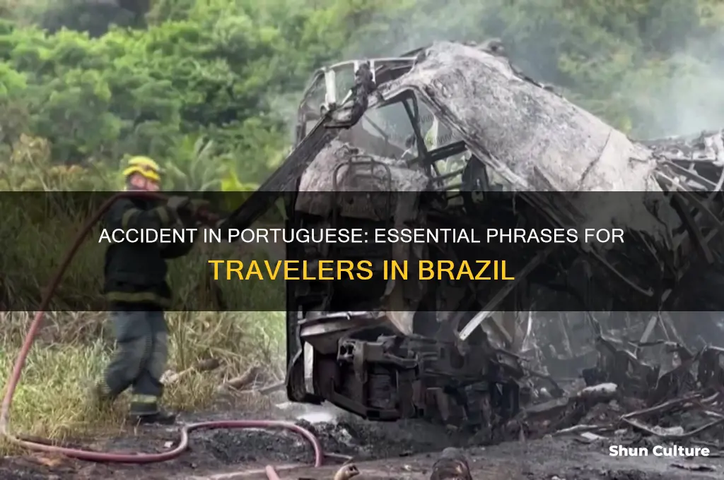 how to say accident in brazil