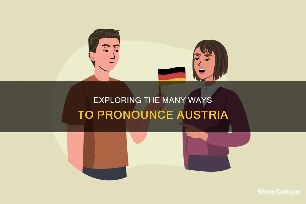 how to say austria