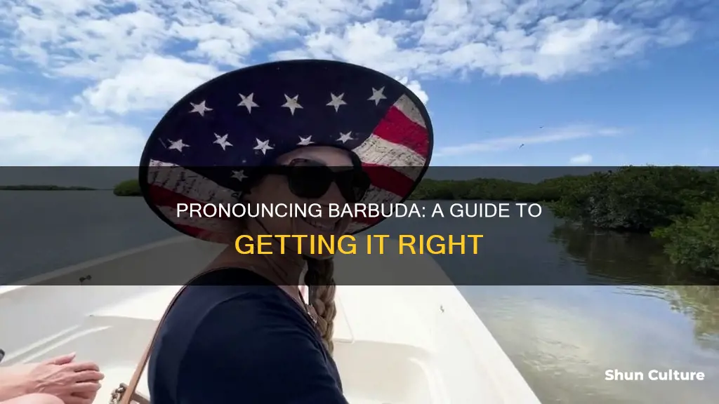 how to say barbuda