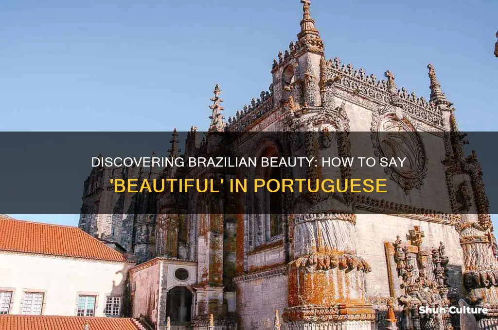 how to say beautiful in brazil