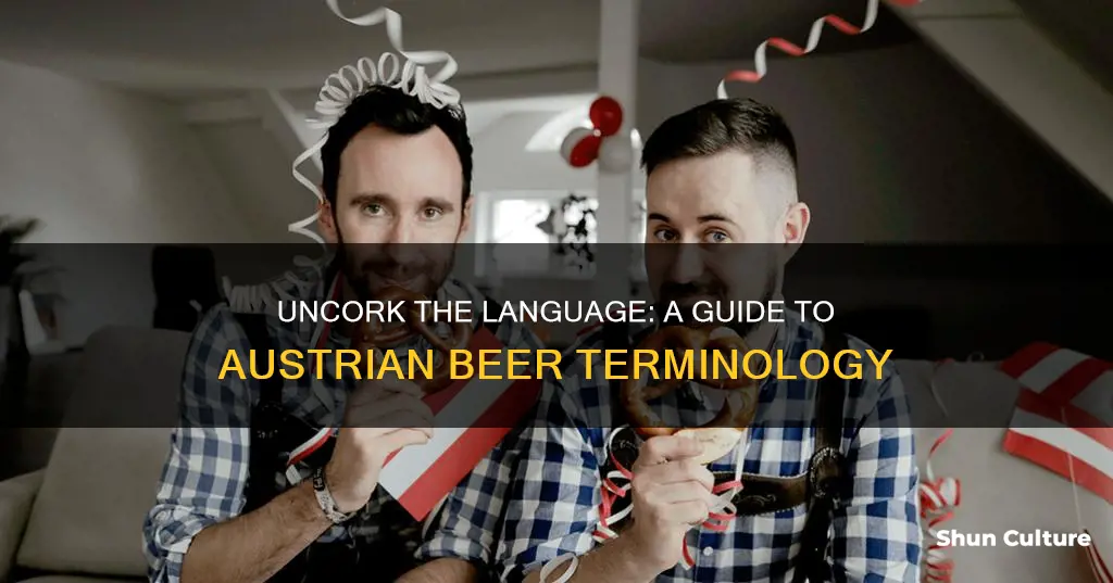 how to say beer in austria