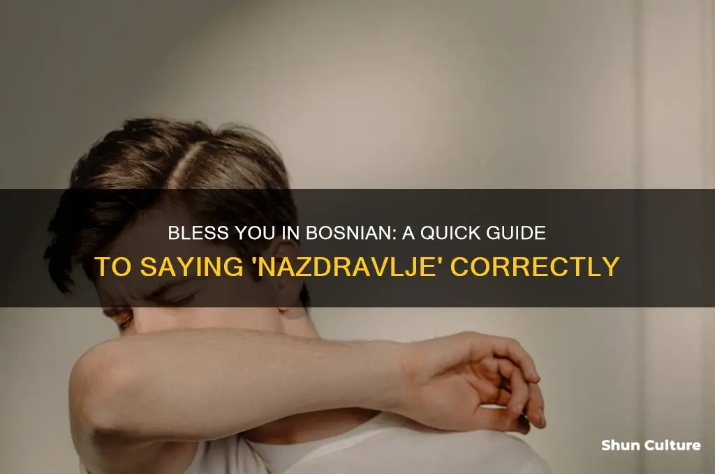 how to say bless you in bosnian