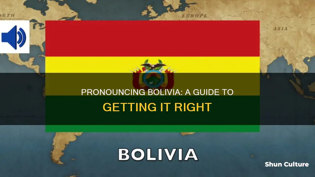 how to say bolivia