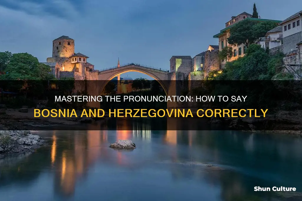 how to say bosnia and herzegovina