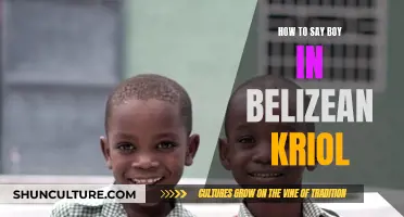 Learn to Say "Boy" in Belizean Kriol Quickly