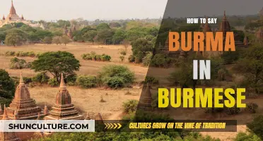 Exploring Myanmar: The Correct Way to Say 'Burma' in Burmese