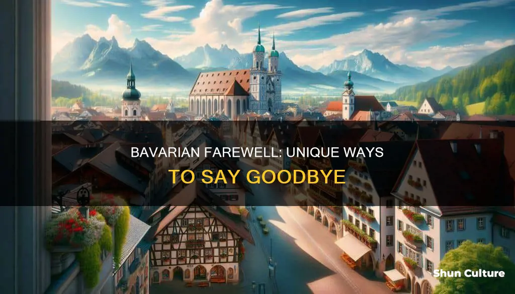 how to say bye in bavaria