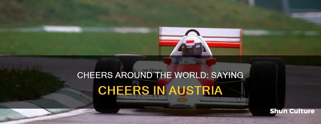 how to say cheers in austria