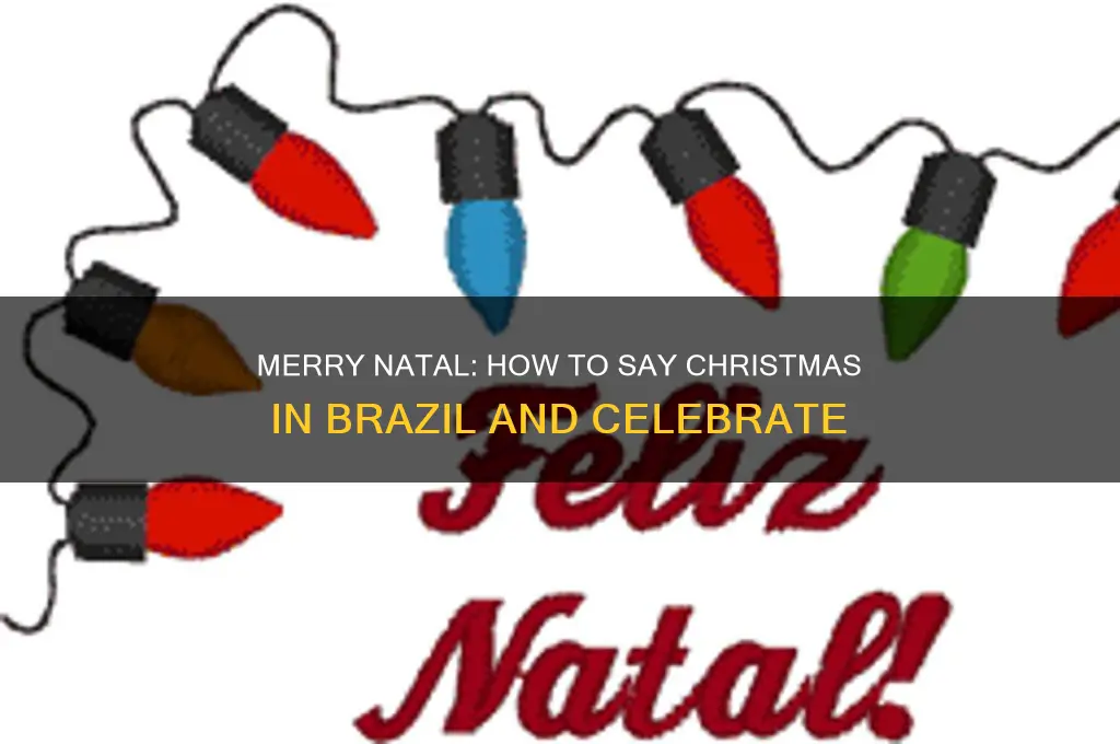 how to say christmas in brazil