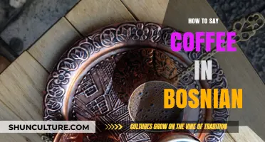 Discover the Bosnian Word for Coffee: A Quick Language Guide