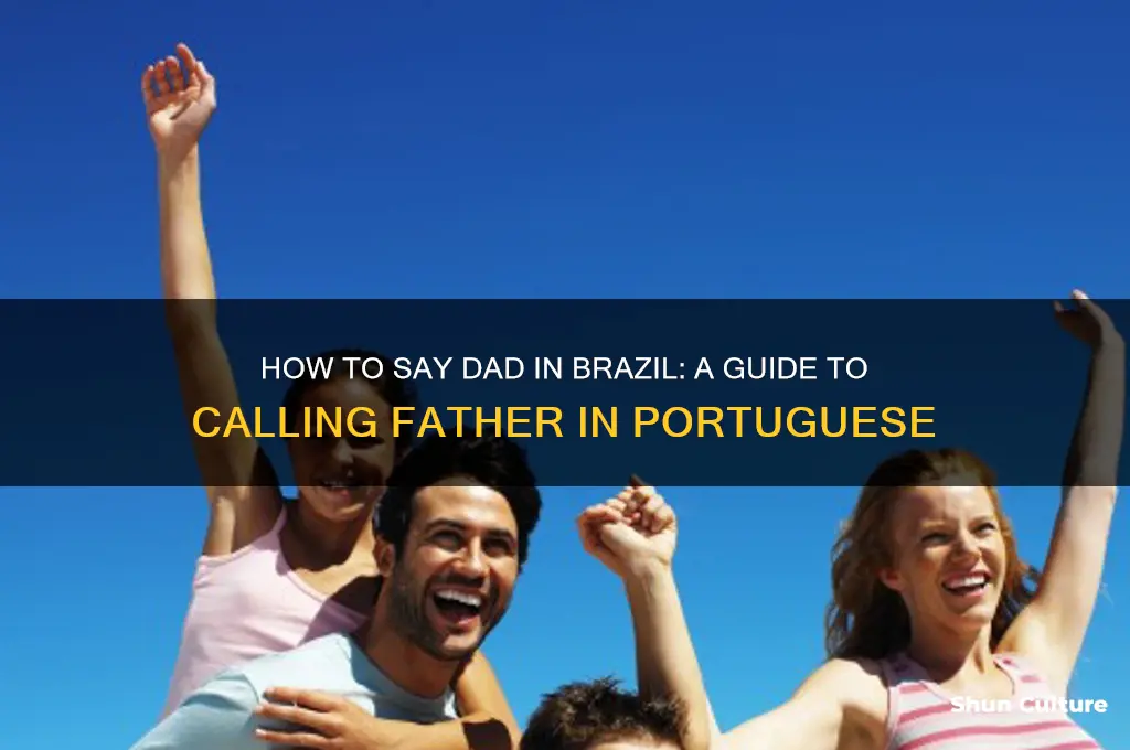 how to say dad in brazil