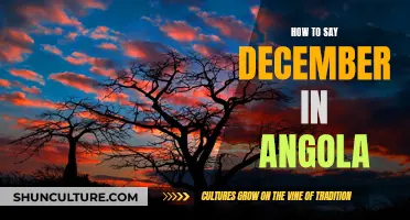 Saying December in Angola: A Cultural Guide