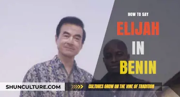 Exploring Names Across Cultures: How to Say Elijah in Benin