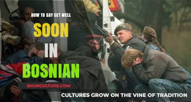 Warm Wishes in Bosnian: How to Say 'Get Well Soon' with Care