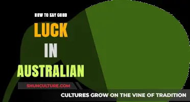 Wishing Luck in Australia: The Local Way