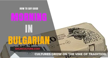 Wake Up to Bulgarian: Your Guide to Saying Good Morning Like a Local