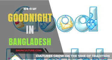 Sweet Dreams in Bengali: Saying Goodnight in Bangladesh