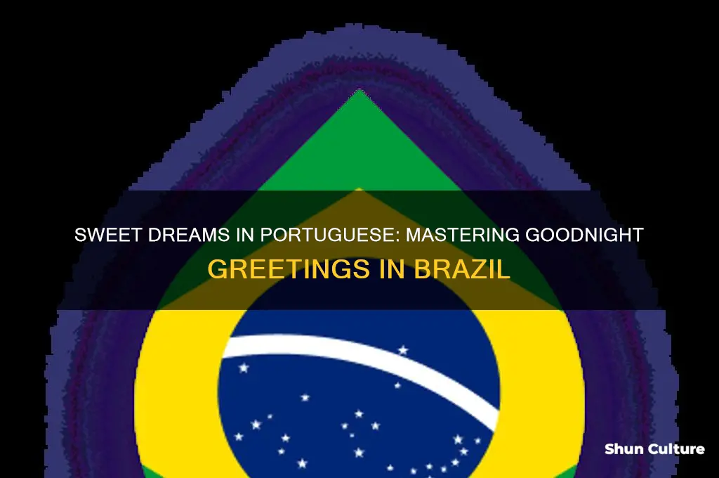 how to say goodnight in brazil