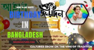 Celebrate Birthdays in Bangladesh: Learn to Say 'Happy Birthday' in Bengali