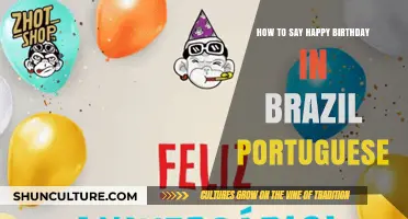 Celebrate in Portuguese: Saying Happy Birthday in Brazilian Style