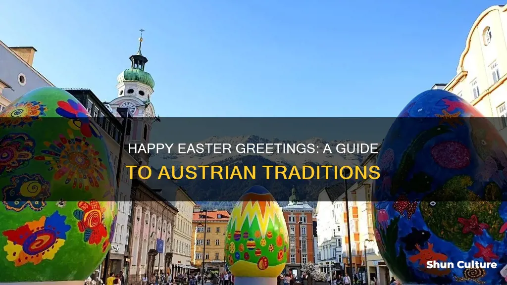 how to say happy easter in austria