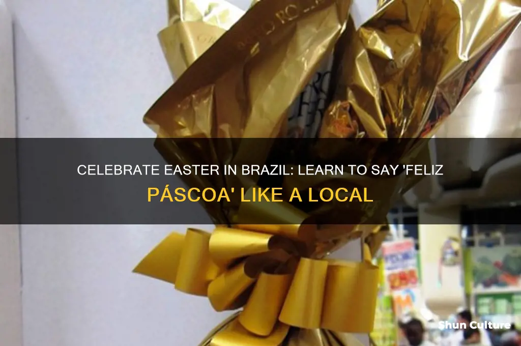how to say happy easter in brazil