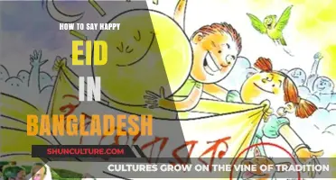 Celebrate Eid in Bangladesh: Learn How to Say 'Happy Eid' in Bengali