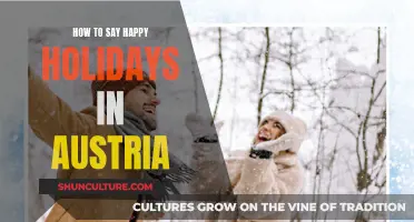 Celebrating Festive Greetings: Austria's Happy Holiday Expressions