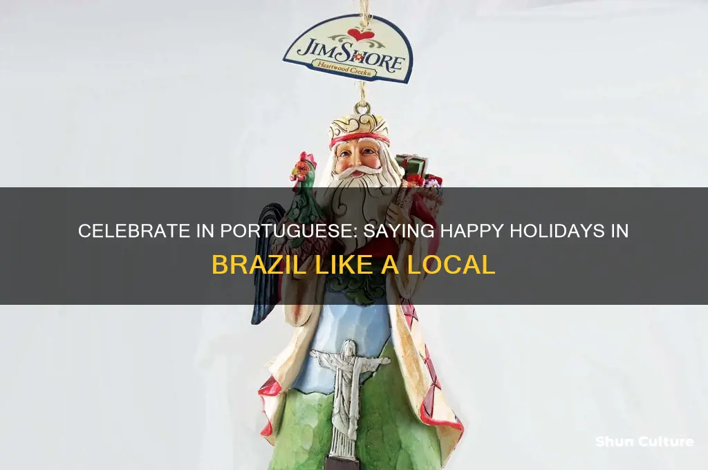 how to say happy holidays in brazil