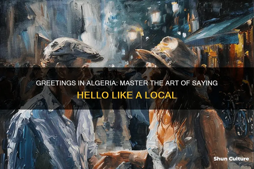 how to say hello in algeria