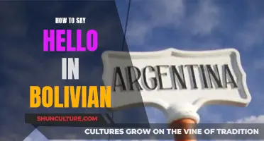 Greetings in Bolivian: A Guide to Saying Hello