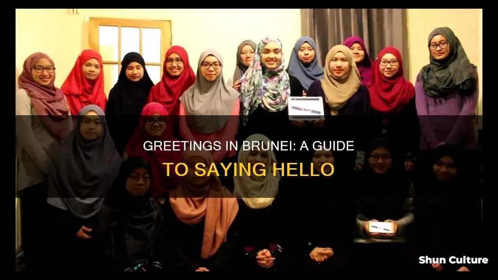 how to say hello in brunei