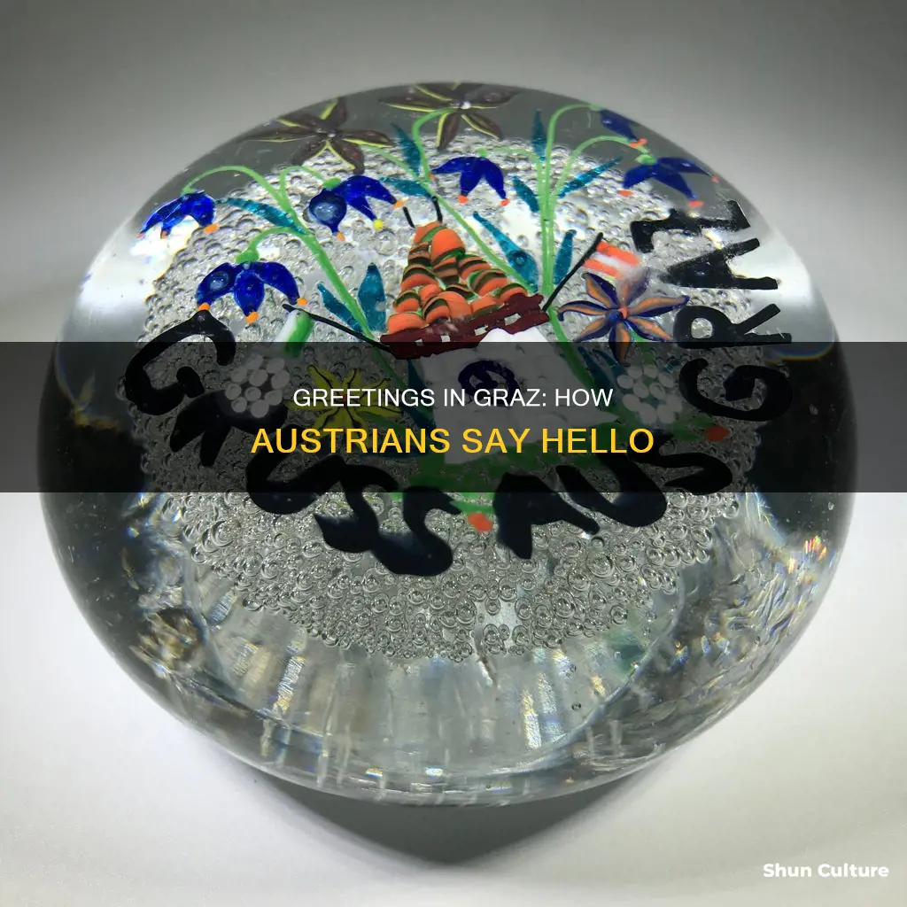 how to say hello in graz austria