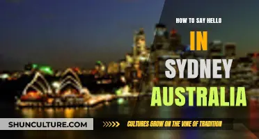 Greetings Down Under: Mastering the Sydney-Style Hello in Australia