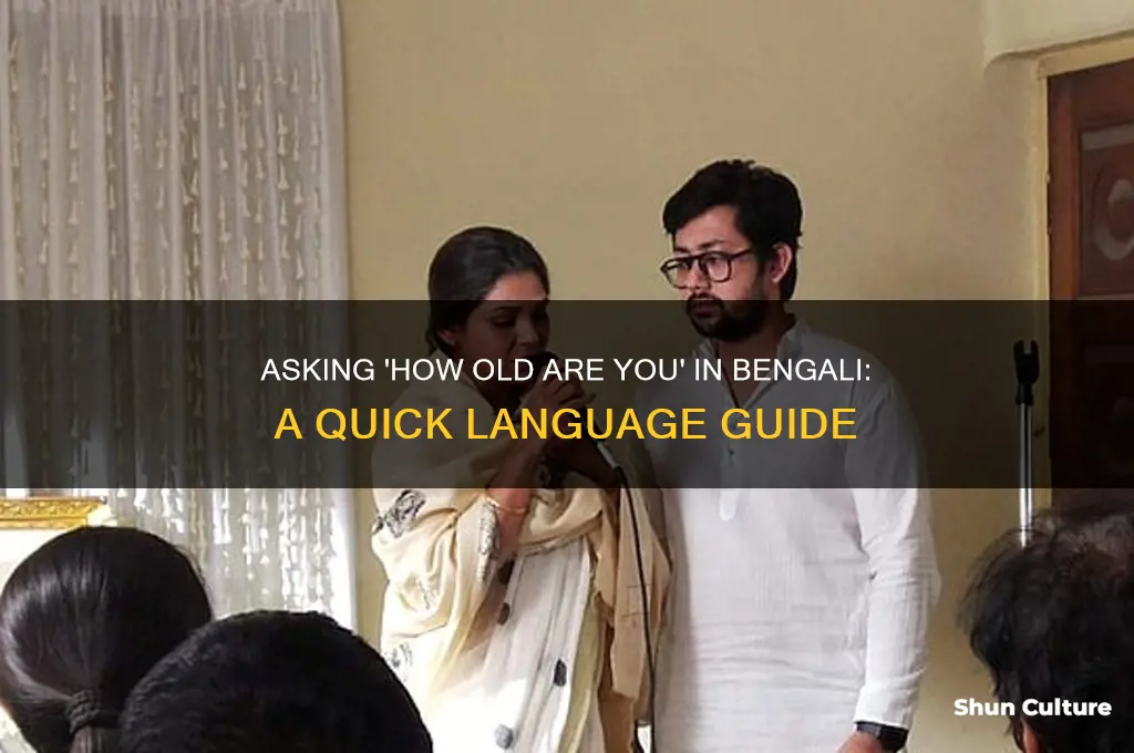 how to say how old are you in bangladesh