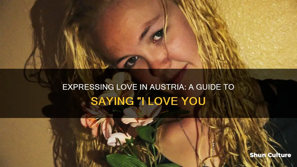 how to say I love you in austria