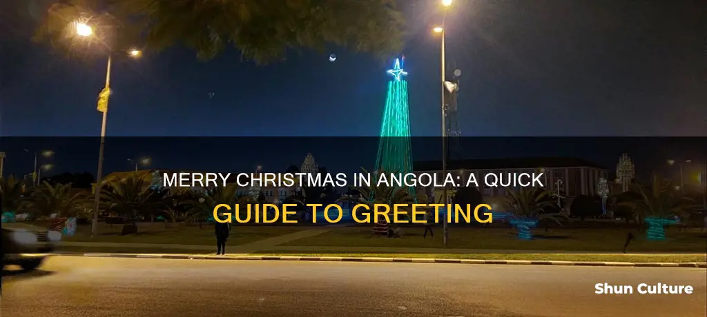 how to say merry christmas in angola