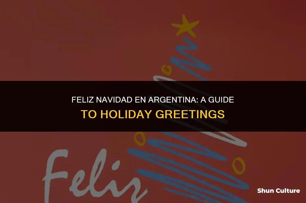 how to say merry christmas in argentina